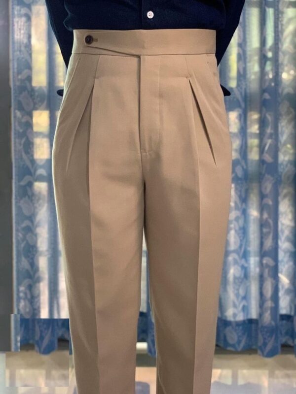 Men Stylish Khaki Gurkha Trouser